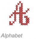 Kreuzstich Alphabet 1